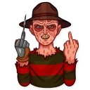 🖕-Freddy Krueger, Telegram Sticker
