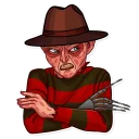 😠-Freddy Krueger, Telegram Sticker