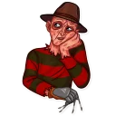 😒-Freddy Krueger, Telegram Sticker