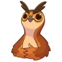 😐-Freelance Owl, Telegram Sticker