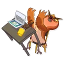 😡-Freelance Owl, Telegram Sticker