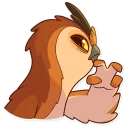 😑-Freelance Owl, Telegram Sticker