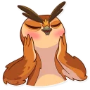 ☺️-Freelance Owl, Telegram Sticker