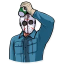 ☕️-Jason Voorhees, Telegram Sticker