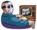 📺-Jason Voorhees, Telegram Sticker