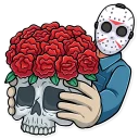 💐-Jason Voorhees, Telegram Sticker