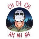 😈-Jason Voorhees, Telegram Sticker