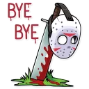 ☠️-Jason Voorhees, Telegram Sticker