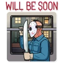 🚌-Jason Voorhees, Telegram Sticker