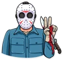 ✌️-Jason Voorhees, Telegram Sticker