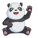 👋-Pandalicious, Telegram Sticker