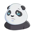 😢-Pandalicious, Telegram Sticker