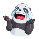 😭-Pandalicious, Telegram Sticker