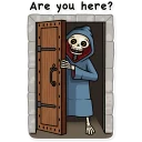 🚪-Friendly Death, Telegram Sticker