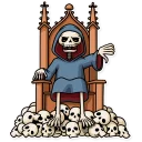 👎-Friendly Death, Telegram Sticker