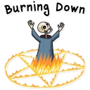 😫-Friendly Death, Telegram Sticker