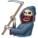 😡-Friendly Death, Telegram Sticker