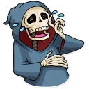 😂-Friendly Death, Telegram Sticker