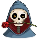 😍-Friendly Death, Telegram Sticker