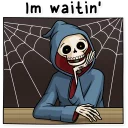 🕰-Friendly Death, Telegram Sticker