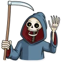 👋-Friendly Death, Telegram Sticker