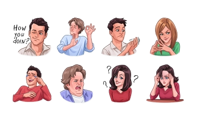 Friends Stickers