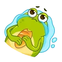 😭-Frogita, Telegram Sticker