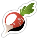 😜-Fruit&Vege Moji, Telegram Sticker