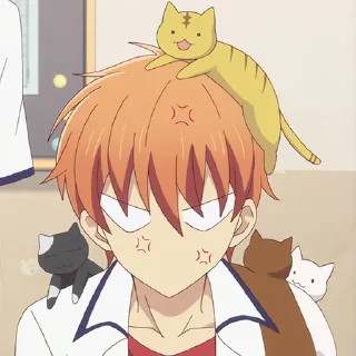 🐱-Fruits Basket, Telegram Sticker