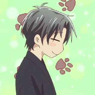 🐺-Fruits Basket, Telegram Sticker
