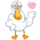 ❤️-Mr. Goose, Telegram Sticker