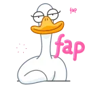 🍆-Mr. Goose, Telegram Sticker