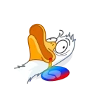 🤮-Mr. Goose, Telegram Sticker