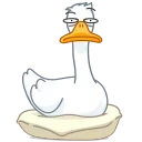 😪-Mr. Goose, Telegram Sticker