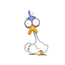 😨-Mr. Goose, Telegram Sticker