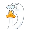 🤓-Mr. Goose, Telegram Sticker
