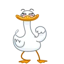 😊-Mr. Goose, Telegram Sticker