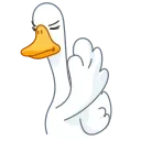 😒-Mr. Goose, Telegram Sticker