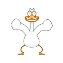 👍-Mr. Goose, Telegram Sticker