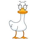 😘-Mr. Goose, Telegram Sticker