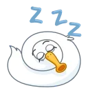 😴-Mr. Goose, Telegram Sticker