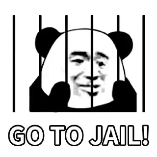 🐼-Funny Panda Man Sticker, Telegram Sticker