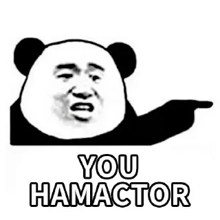 🐼-Funny Panda Man Sticker, Telegram Sticker
