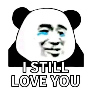 🐼-Funny Panda Man Sticker, Telegram Sticker