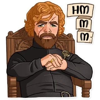 🤔-Game of Thrones, Telegram Sticker