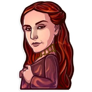 😏-Game of Thrones (Colorful), Telegram Sticker