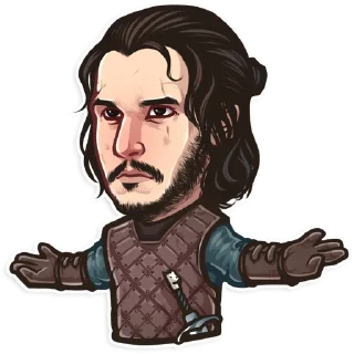 😎-Game of Thrones (Colorful), Telegram Sticker