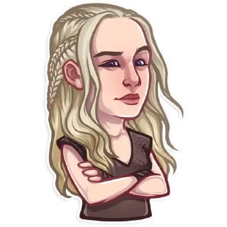 🤨-Game of Thrones (Colorful), Telegram Sticker