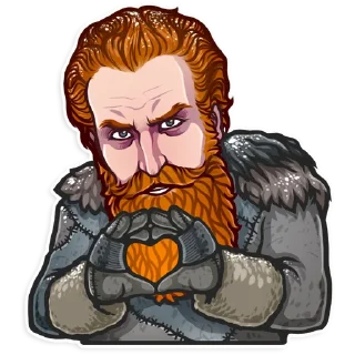 😘-Game of Thrones (Colorful), Telegram Sticker