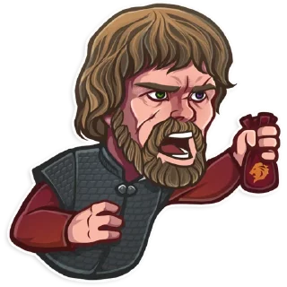 💰-Game of Thrones (Colorful), Telegram Sticker